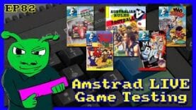 Amstrad Games Testing LIVE Ep82 feat Microball & Postman Pat