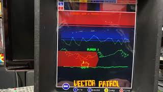 Vectrex Homebrew Game – Vector Patrol – Pickup & Play August 2020