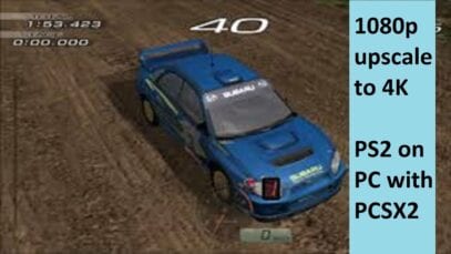 [4K Version] Playstation 2 Games At 1080p With PCSX2 – Sega Rally 2006 (60fps) – less artifacting