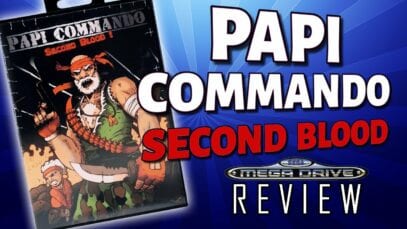 PAPI COMMANDO: SECOND BLOOD – Sega Mega Drive/Genesis (Review)