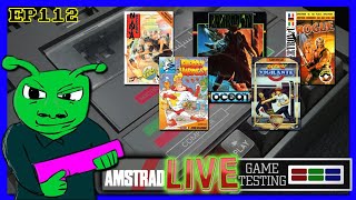 Amstrad LIVE Game Testing Ep112 Feat Freddy Hardest & Darkman