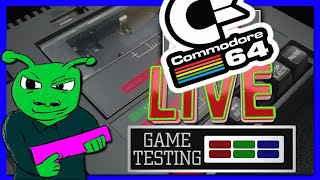 ̶A̶m̶s̶t̶r̶a̶d̶  C64! LIVE Game Testing Ep120