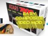 Atari 7800 Composite Video Modification.