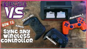 Evercade VS – Pairing Switch Pro, DualSense & DualShock controllers – TUTORIAL !!