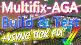 Commodore Amiga AGA Multifix & VSYNC Tick Fix (Scandoubler / De-Interlace Card) – Part 1