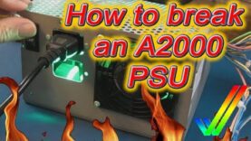 Commodore Amiga A2000 PSU Repair (Fix, break then fix again…)