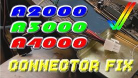 Commodore Amiga A2000 / A3000 / A4000 Power Connector Fix