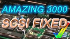 Commodore Amiga 3000 SCSI Fixed & Amber (Part 4 of the restore of this 3000)